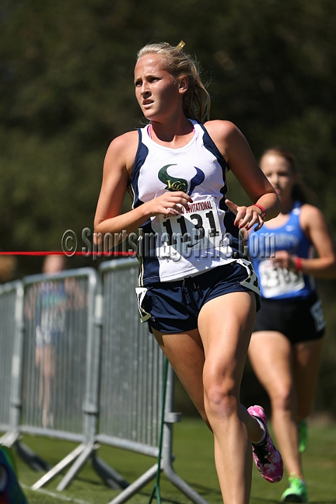 2013SIXCHS-154.JPG - 2013 Stanford Cross Country Invitational, September 28, Stanford Golf Course, Stanford, California.